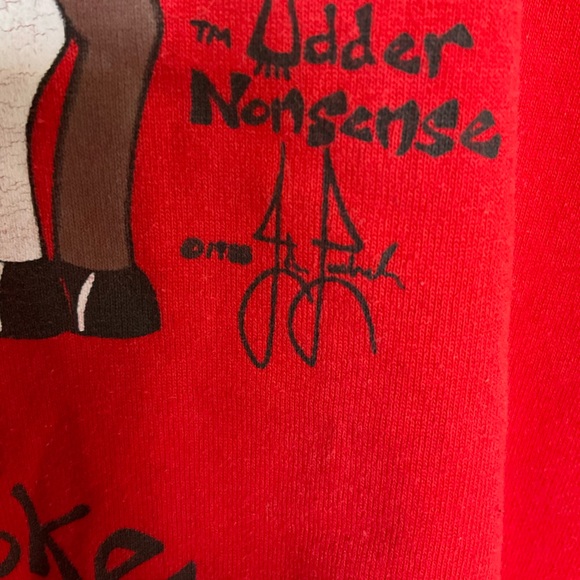 Vintage 80s Single Stitch Udder Nonsense Cow Poke Funny Graphic Tee - Picture 4 of 7